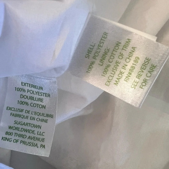 Lilly Pulitzer Lane Pineapple White and Gold Mini Dress Size 6 - Picture 9 of 12